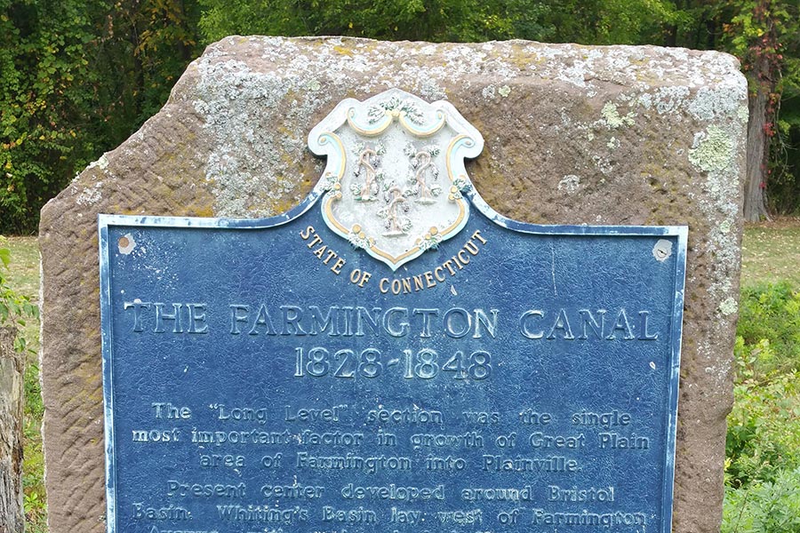 Farmington Canal Monument Norton Park